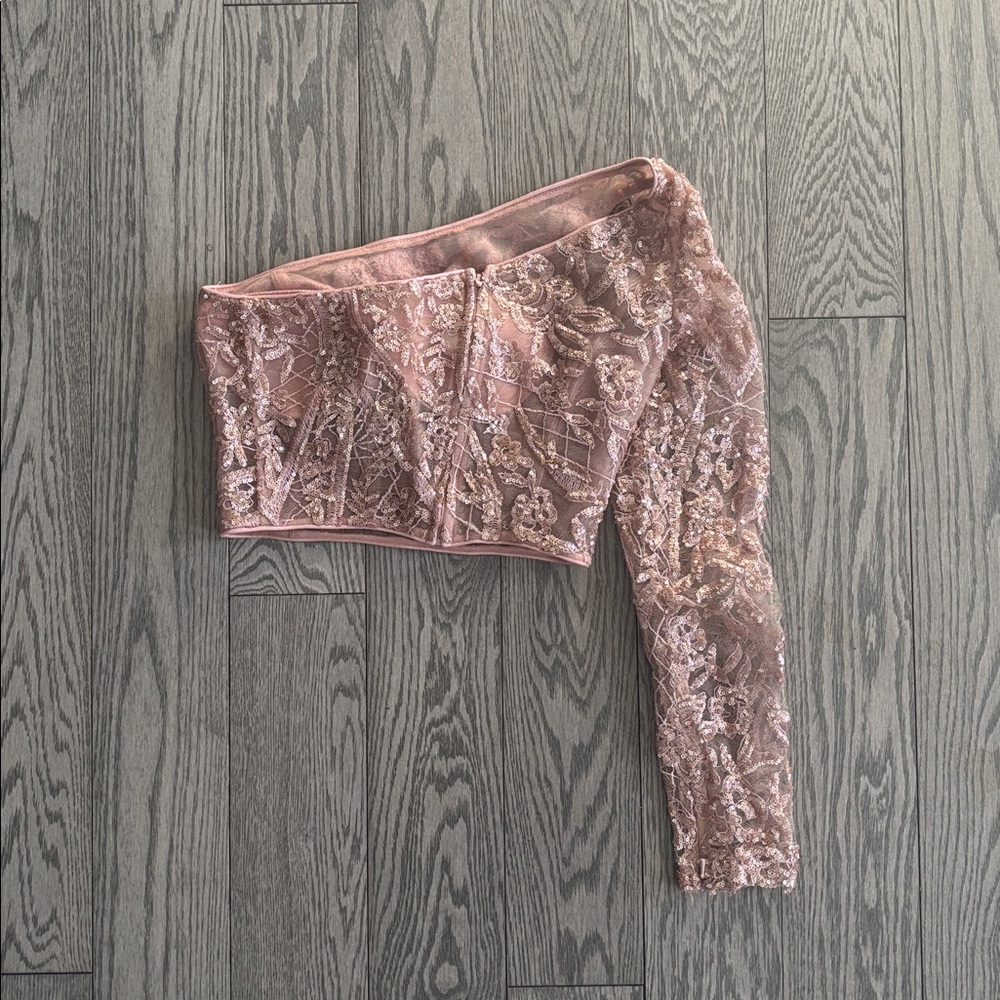 Sherri Hill Rose Gold Dress💕 - Picture 6 of 11